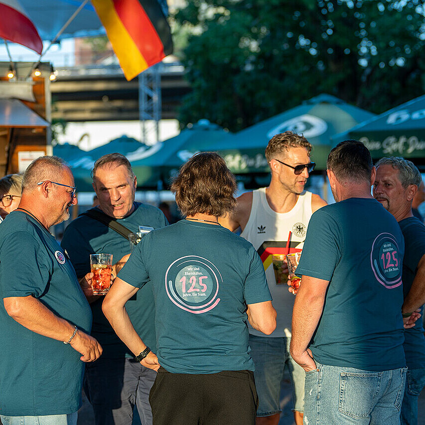 T-Shirts 125 Jahre Rheinhäfen Karlsruhe